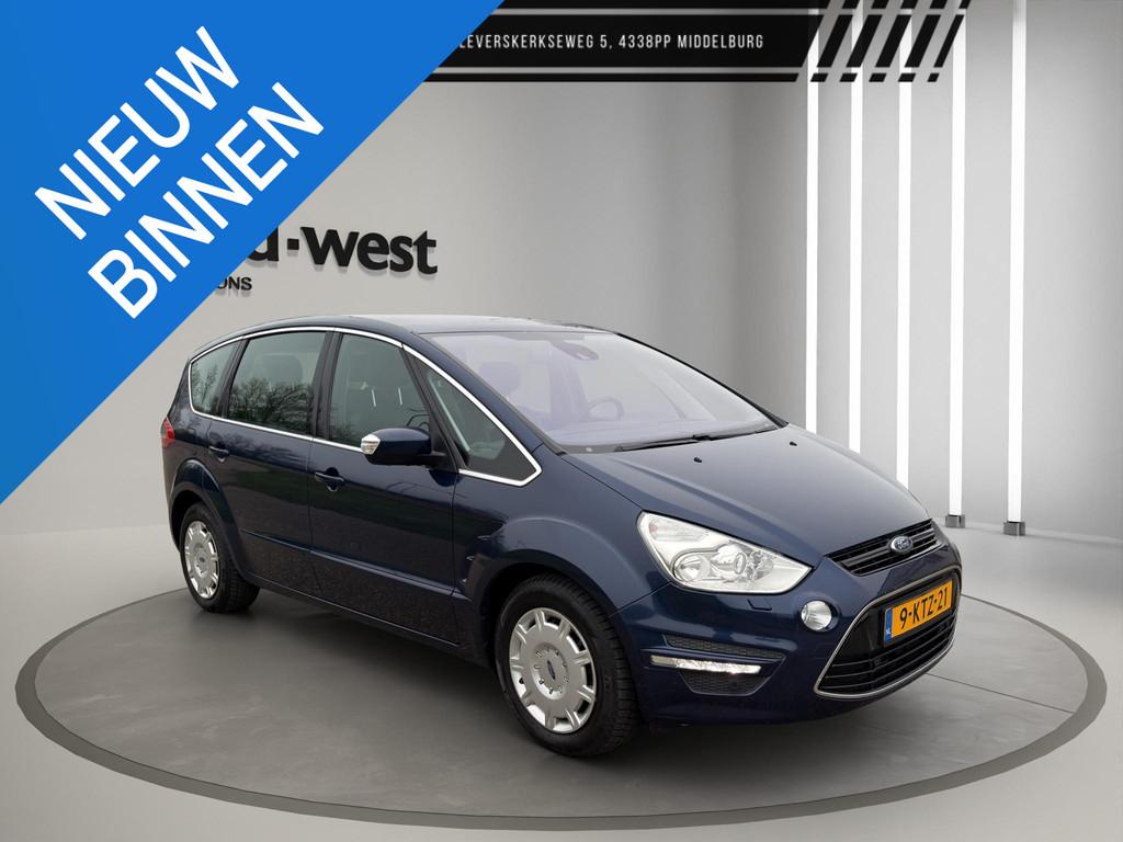 Ford S-Max 2.0 EcoBoost Titanium Automaat Stoelkoeling Pano, Euro 5, 1976 cc, Gebruikt, 4 cilinders