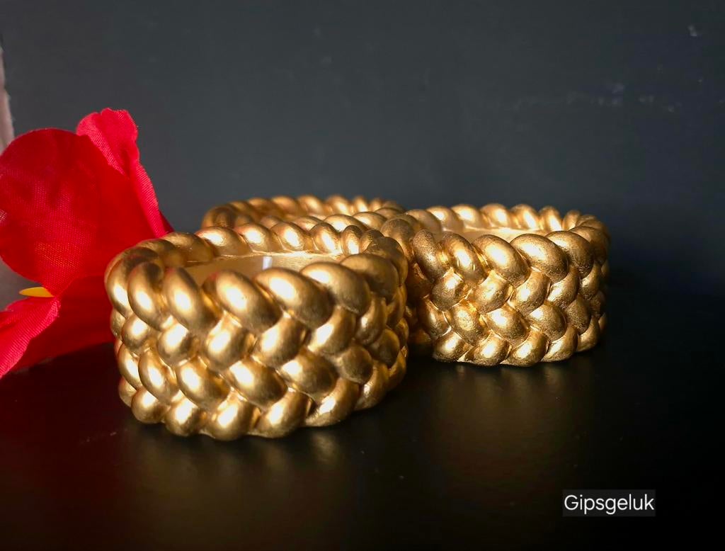 Waxinelichthouders | chroom | uniek, Ophalen of Verzenden, Nieuw, Overige materialen, Minder dan 25 cm