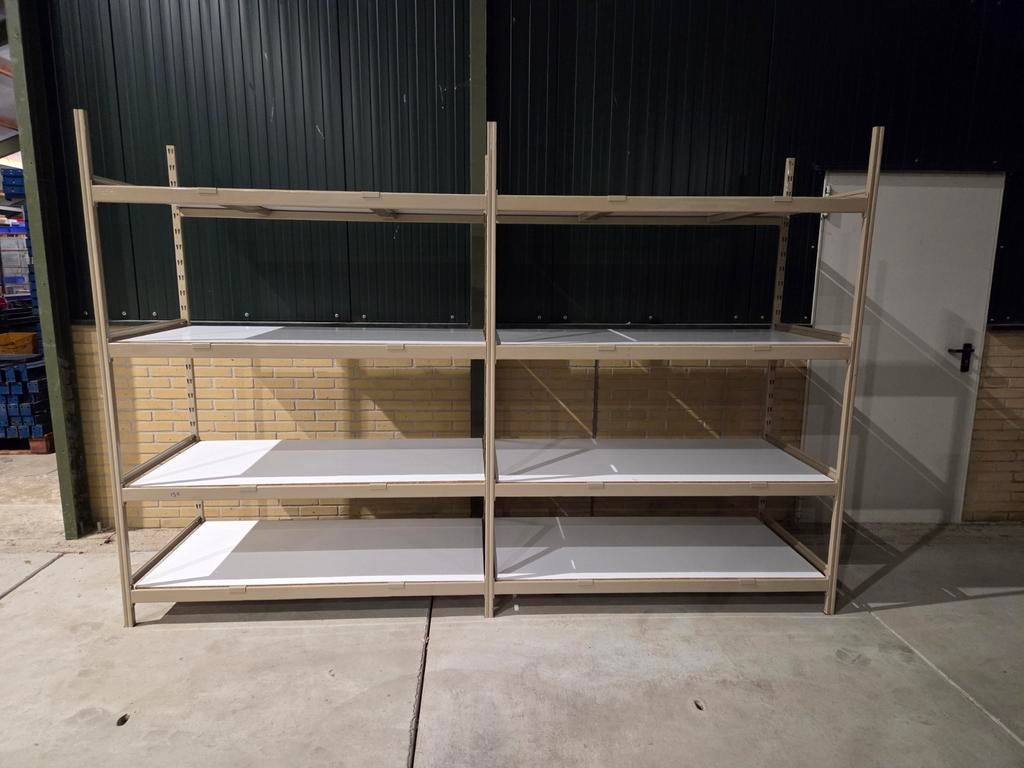 Overtoom combiclip magazijnstelling 2080x800x1500mm., Ophalen