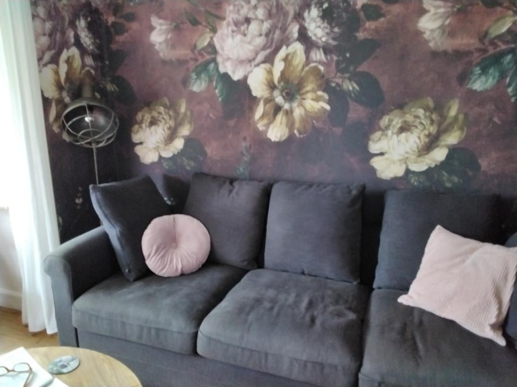 Bankstel, Huis en Inrichting, Ophalen, Gebruikt, Driepersoons, 75 tot 100 cm