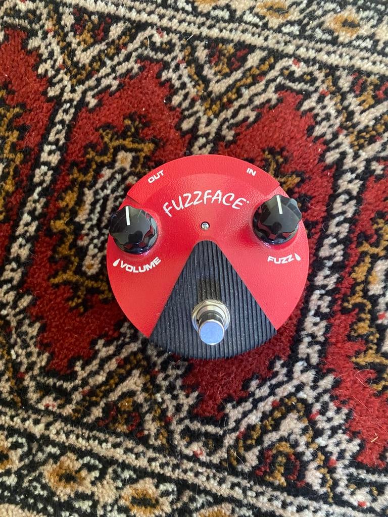 Dunlop FFM2 Fuzz Face Mini Germanium gitaar effect pedaal, Muziek en Instrumenten, Effecten, Ophalen of Verzenden, Zo goed als nieuw