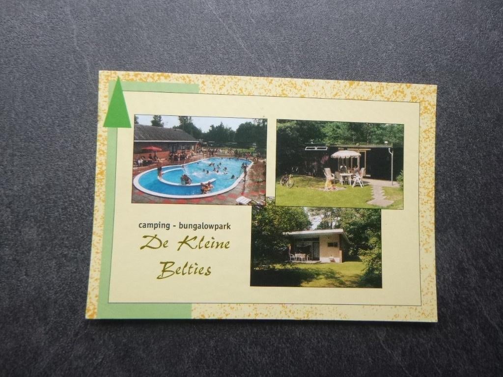 Hardenberg, camping de Kleine Belties/zwembad, Verzenden, 1980 tot heden, Gelopen