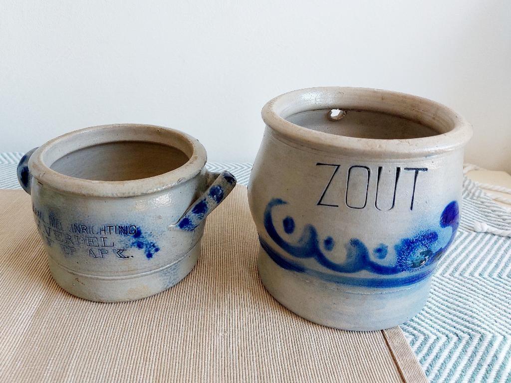 Zoutpot Gres Keulse pot, Ophalen