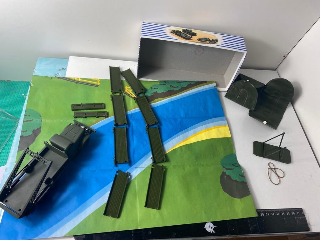 Dinky 884-CAMION BROCKWAY-geheel compleet en origineel/RARE, Ophalen of Verzenden, Bus of Vrachtwagen, Dinky Toys