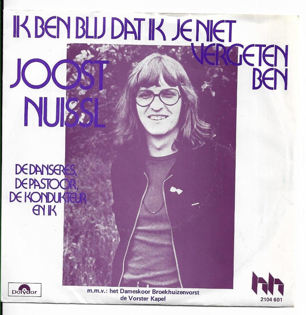 Joost  Nuissl, Cd's en Dvd's, Vinyl Singles, 7 inch, Single, Ophalen of Verzenden, Zo goed als nieuw