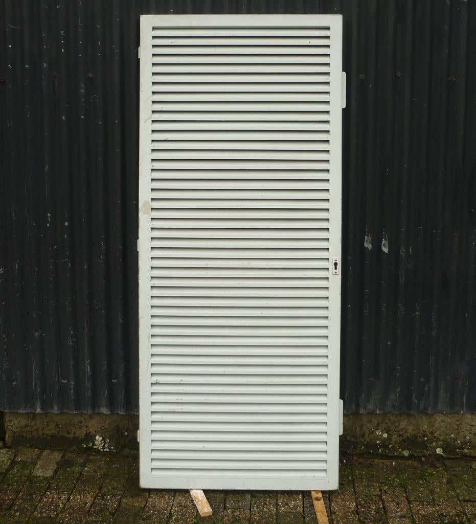 Gebruikte stalen louvre deur 1.97 x 83 x 3 cm, Ophalen, Gebruikt, 80 tot 100 cm, Overige typen