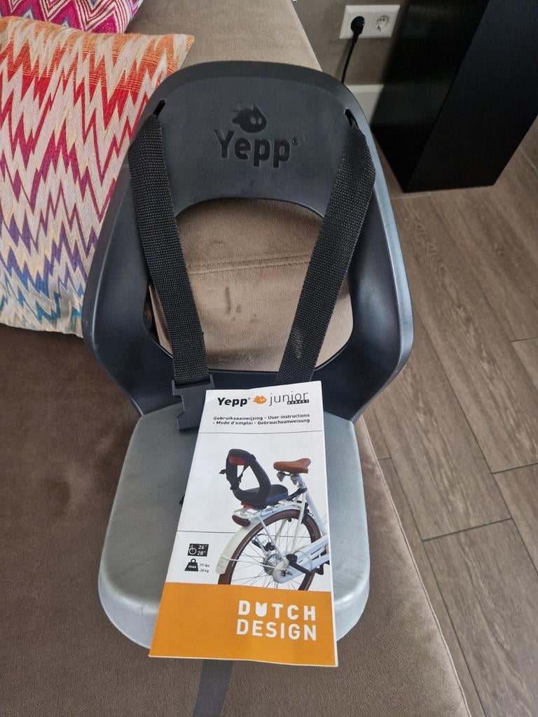 Yepp achterzitje, Fietsen en Brommers, Ophalen, Achterzitje, Gebruikt, Yepp