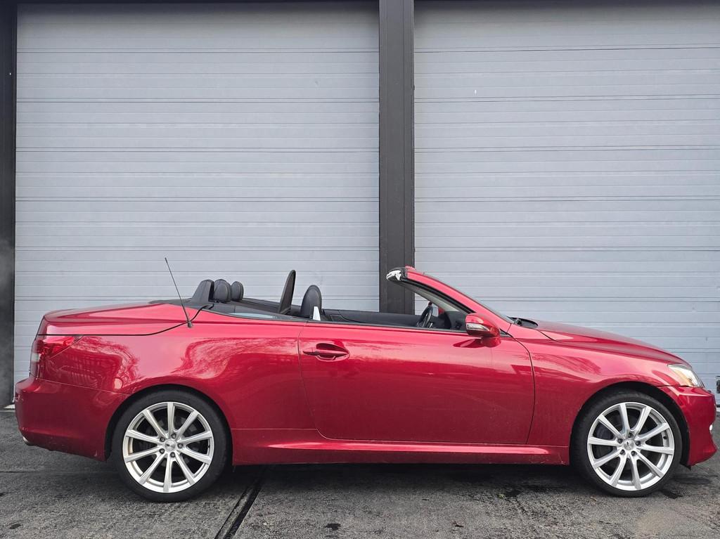 Lexus LEXUS IS 350C Cabrio, uniek met de 3.5 V6 motor, 310pk, Automaat, Euro 5, Achterwielaandrijving, Zwart