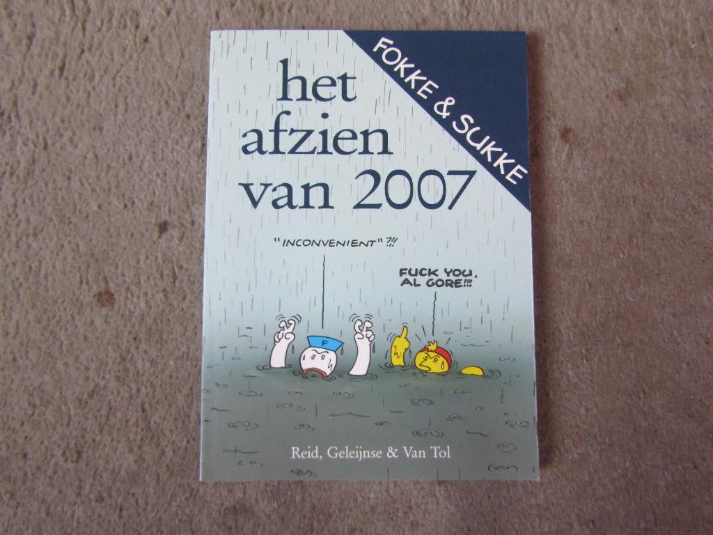 Boek: Fokke & Sukke - Het afzien van 2007, Gelezen, Cartoons, Ophalen of Verzenden, Reid, Geleijnse & Van Tol