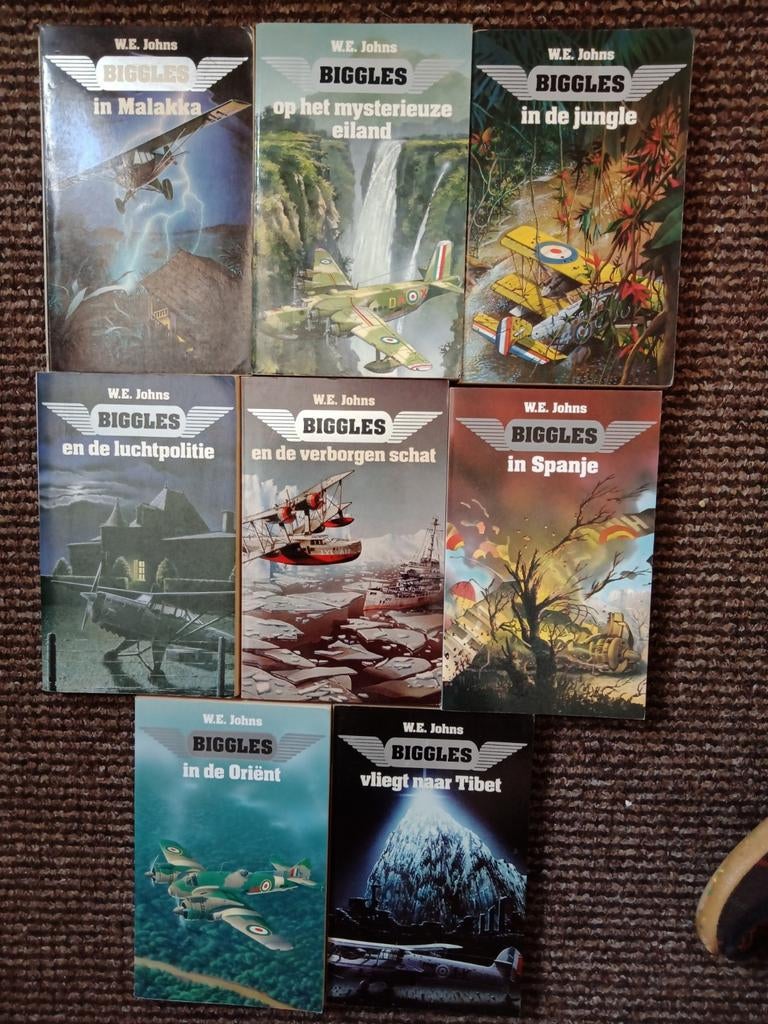 Biggles, Boeken, Ophalen, Gelezen, W.E. Johns