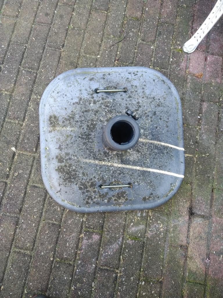 parasol voet met of zonder parasol gratis, Ophalen, Gebruikt, Kantelbaar, 2 tot 3 meter