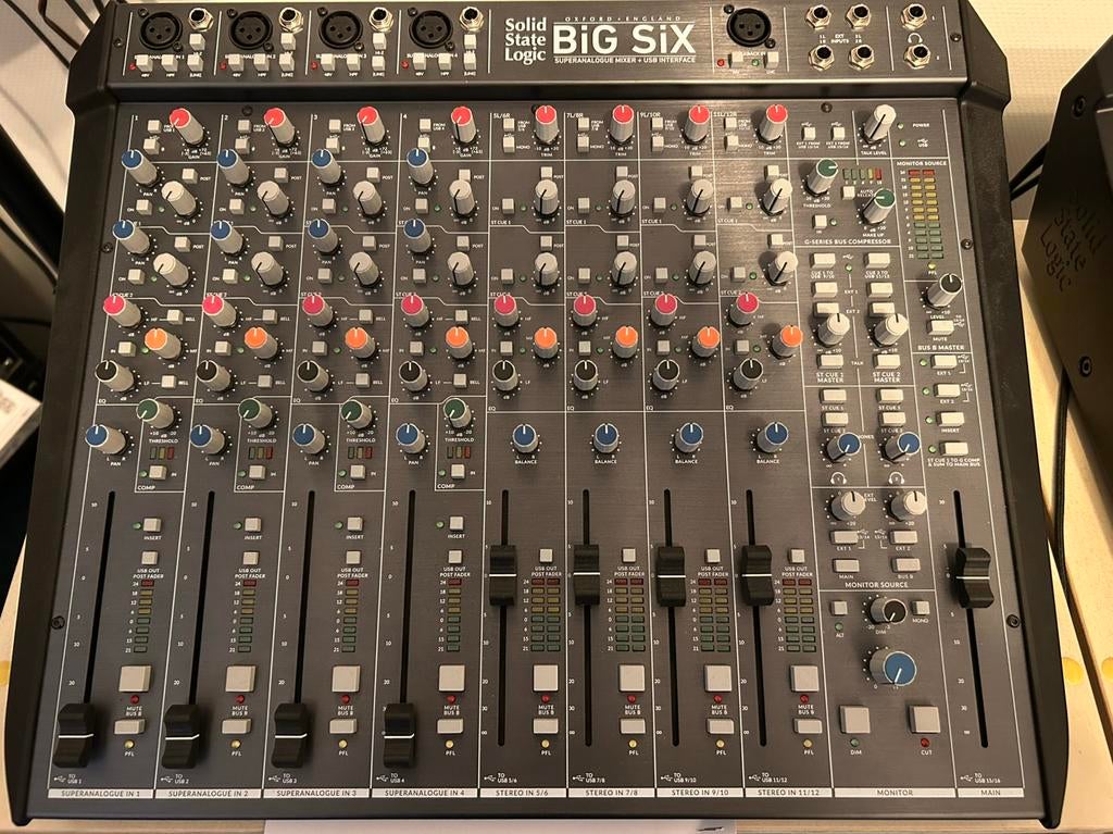 SSL Big Six, Ophalen, Gebruikt, 10 tot 20 kanalen