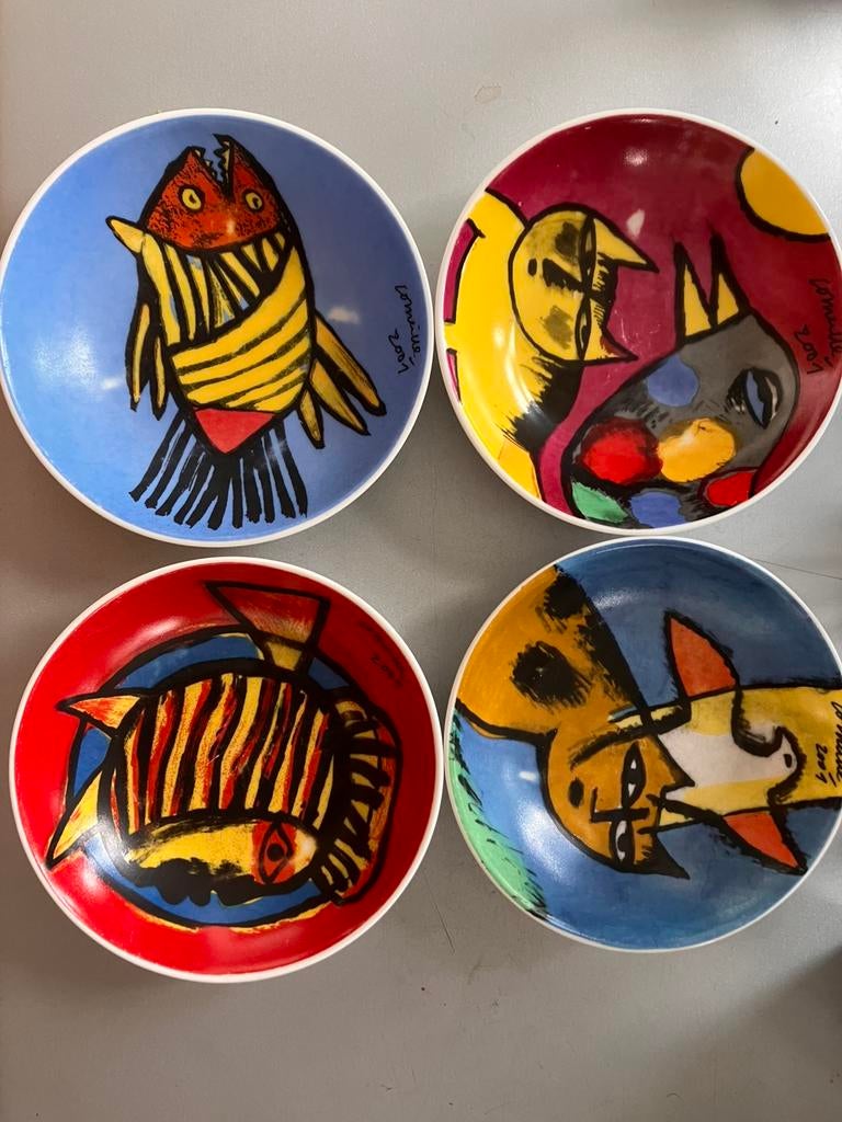 CORNEILLE 2001- 4 schaaltjes, Ophalen of Verzenden, Zo goed als nieuw