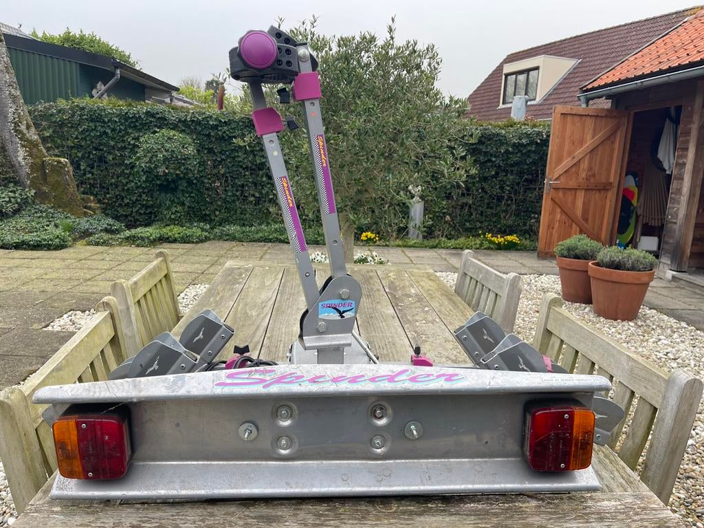 Fietsendrager ( 2 e-bike, sterk model ), Ophalen, Gebruikt