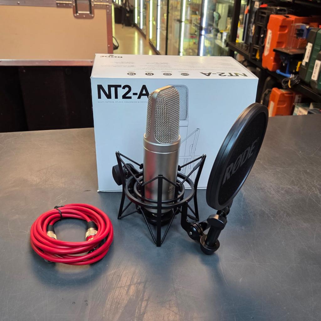 RØDE NT2 A condensator studio microfoon | Nwpr 325 Euro, Rode, Zo goed als nieuw, Support@rode.com, 107 Carnarvon Street
Silverwater, NSW 2128
Australia