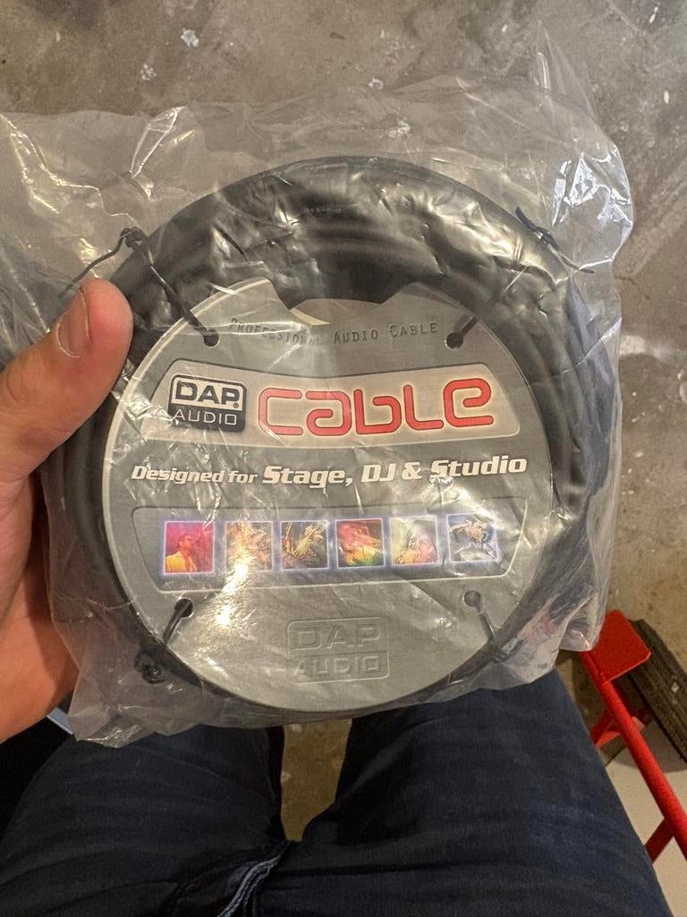 Dap audio cable 15m new!, Ophalen, Zo goed als nieuw