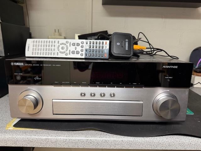 Mooie Yamaha receiver RX-A820 Aventage titanium, Yamaha, Ophalen of Verzenden, Zo goed als nieuw, 120 watt of meer
