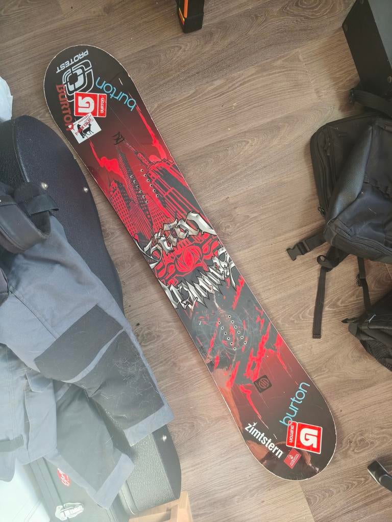 Snowboard - Santa Cruz - Gian Simmen - 157 cm, Ophalen, Gebruikt, Board