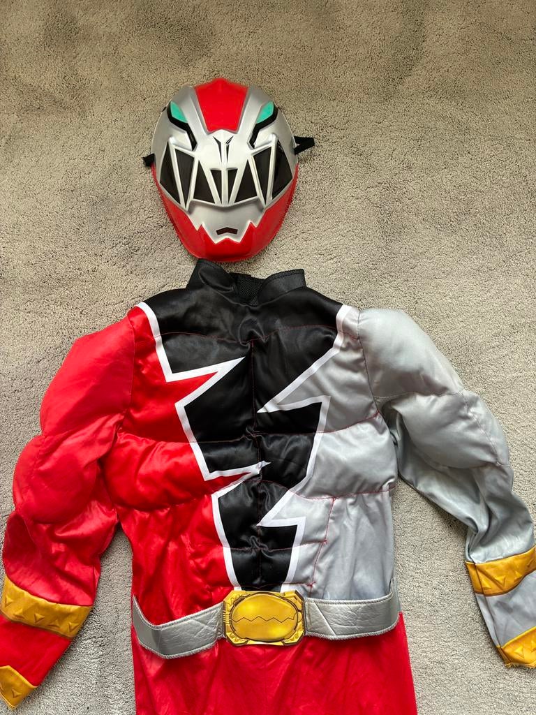 Power rangers pak, Ophalen of Verzenden, Zo goed als nieuw, 146 t/m 152, Jongen of Meisje