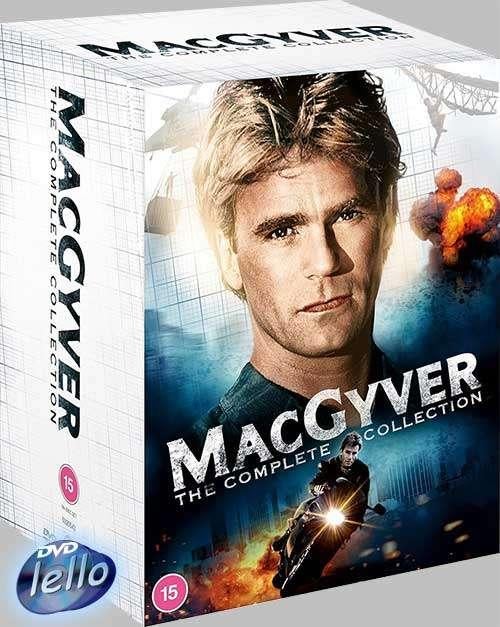 MacGyver, Complete Serie, Seizoen 1-7 +2, 39-disc Box UK NLO, Boxset, Ophalen of Verzenden, Vanaf 6 jaar, Actie en Avontuur