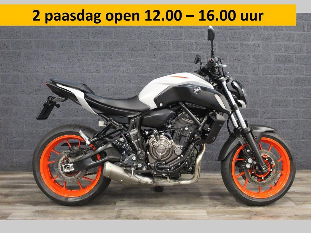 YAMAHA MT 07 ABS (bj 2020) 35KW A2 geschikt SCHITTEREND, 2 cilinders, Bedrijf, Onbekend, YAMAHA