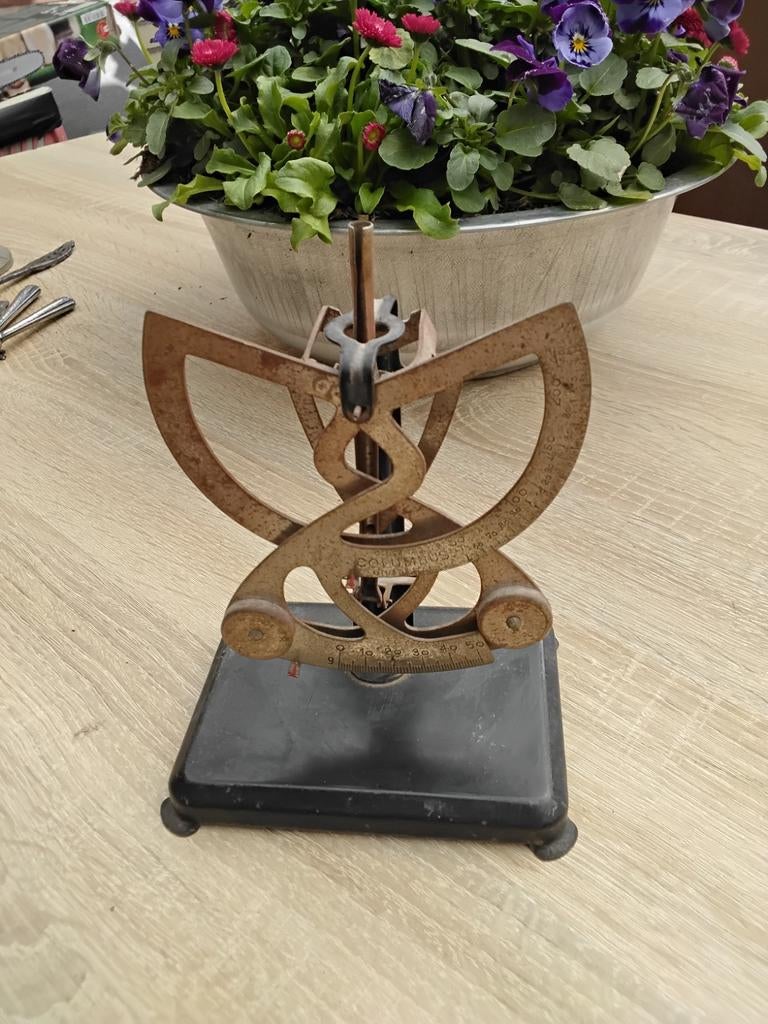 Antieke Columbus wereldbolhouder, Ophalen