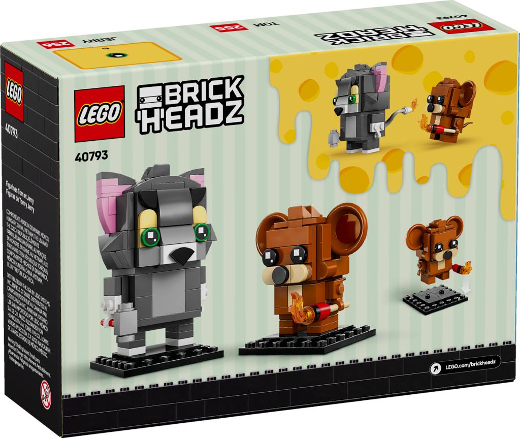 Lego BrickHeadz 40793 Tom en Jerry NIEUW, Lego, Lego, Nieuw, Ophalen of Verzenden