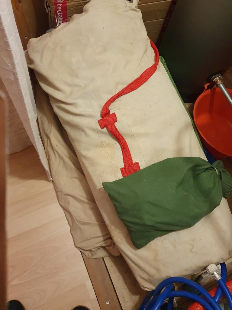 De Waard tent, Ophalen, Gebruikt