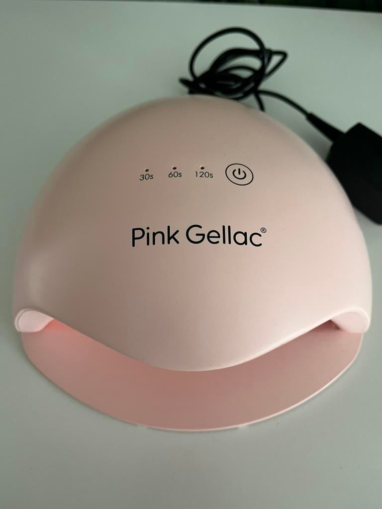 Pink  Gellac UV lamp, Sieraden, Tassen en Uiterlijk, Ophalen, Zo goed als nieuw, Toebehoren, Handen en Nagels