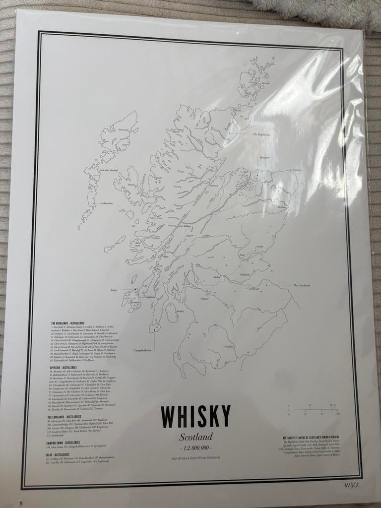 Wijck Whisky, Ophalen of Verzenden, Nieuw, Kunststof, Minder dan 50 cm