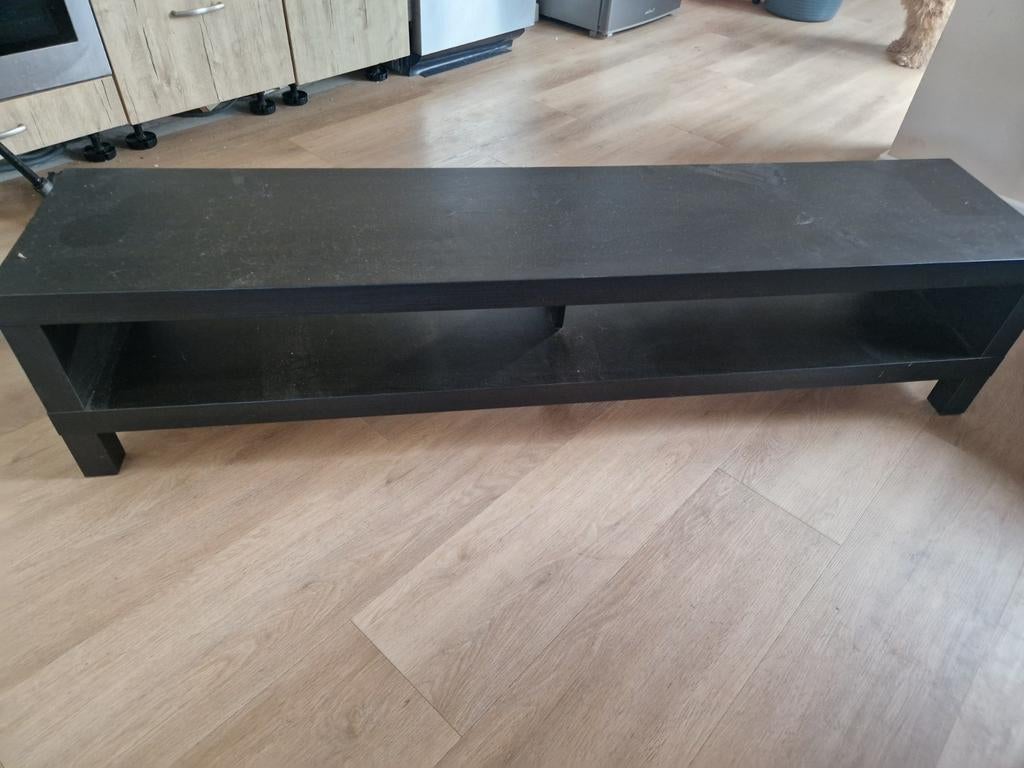 Ikea Lack tv meubel te koop, Ophalen, 150 tot 200 cm, Zo goed als nieuw, Minder dan 100 cm