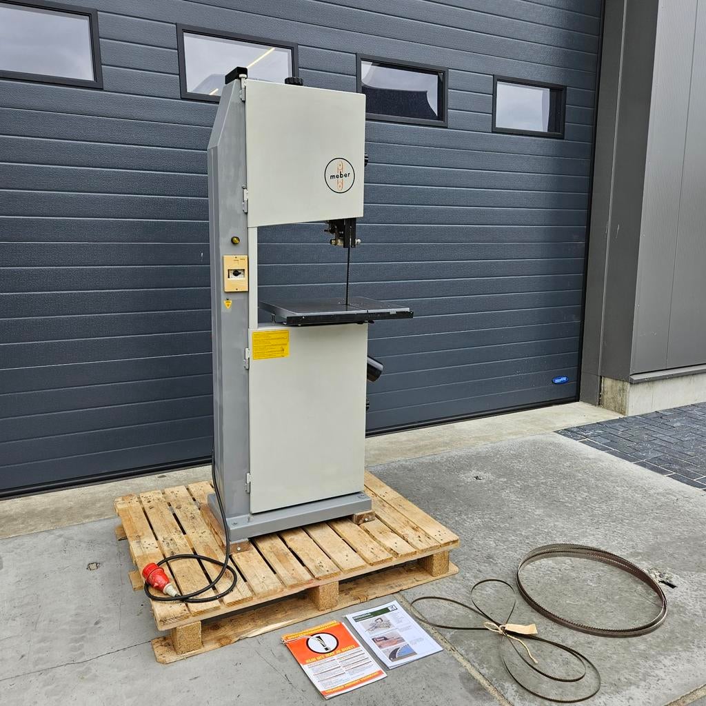 Meber lintzaag compact model 400 ** Garantie, Meber centauro felder panhans scm robland, 70 mm of meer, Ophalen of Verzenden, Zo goed als nieuw