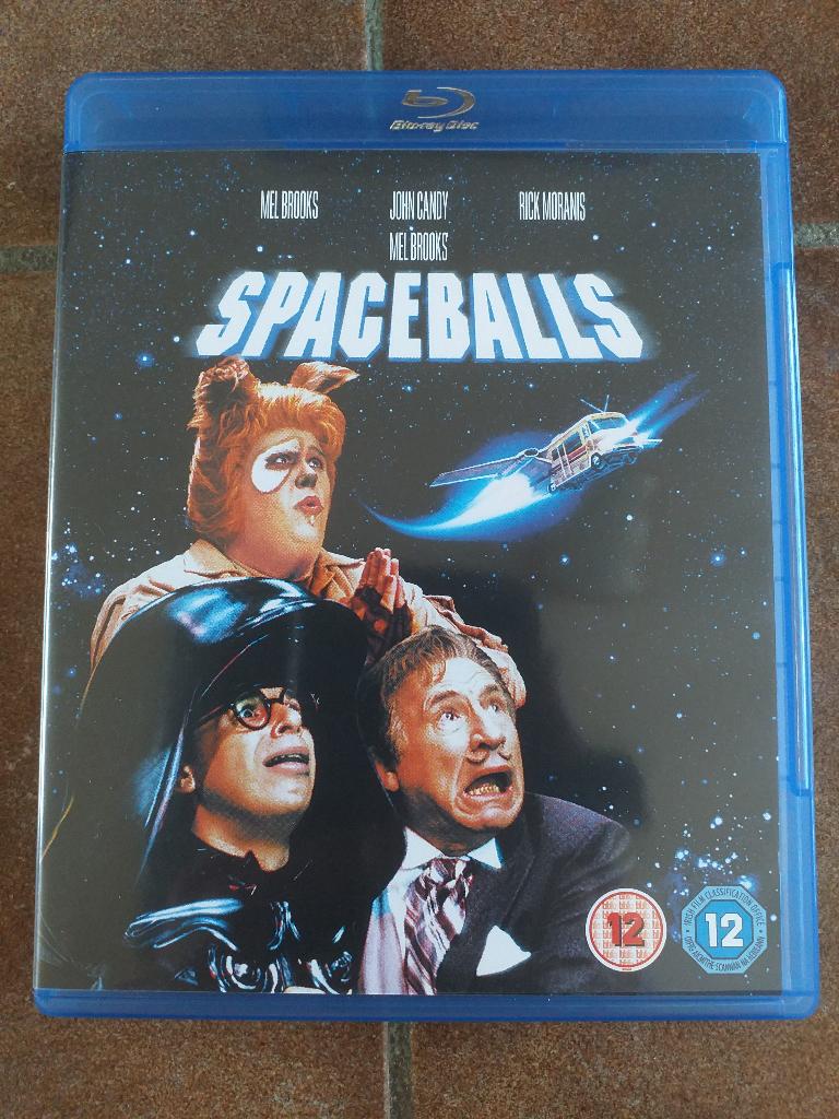 Spaceballs Bluray, Ophalen of Verzenden, Zo goed als nieuw, Humor en Cabaret