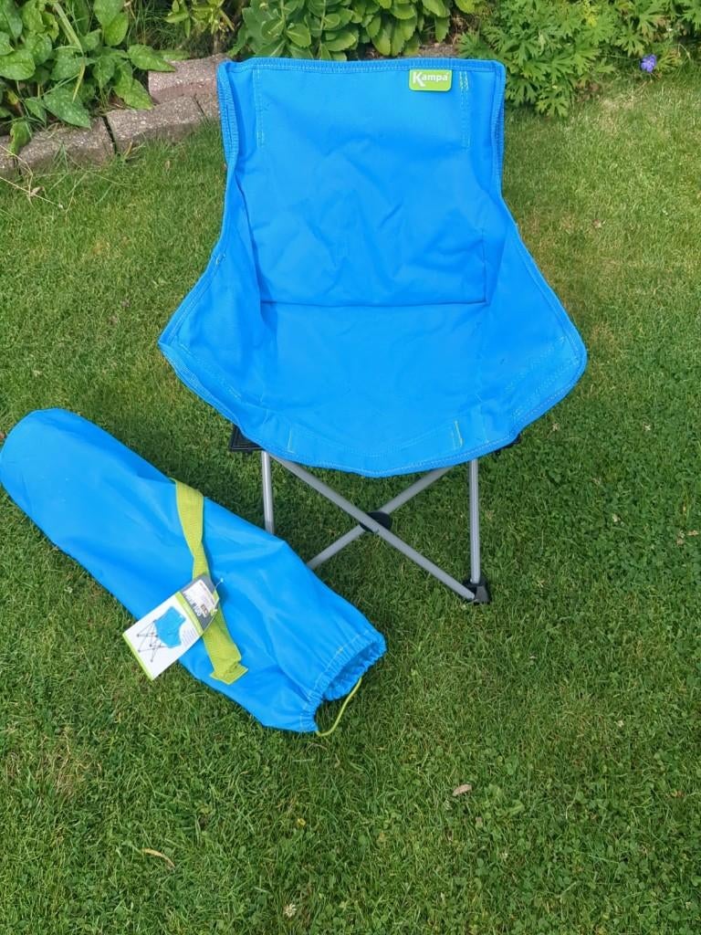 Kinder camping stoel, Ophalen, Zo goed als nieuw