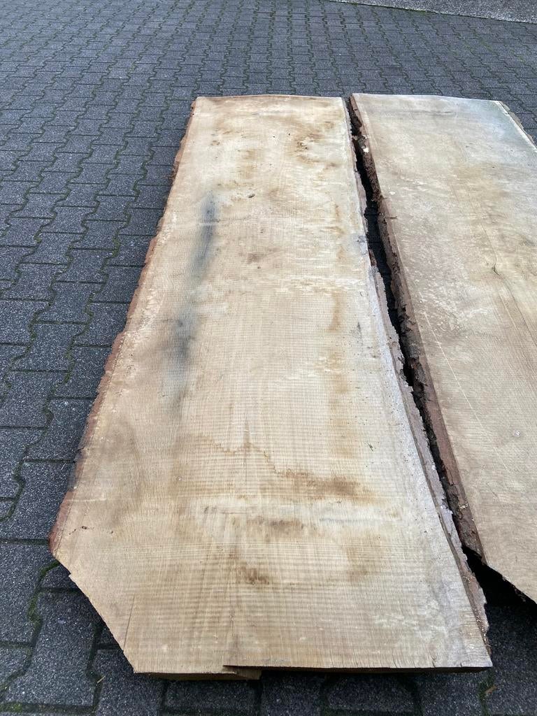 Droog eiken schaaldeel, Doe-het-zelf en Verbouw, Hout en Planken, Ophalen, Zo goed als nieuw