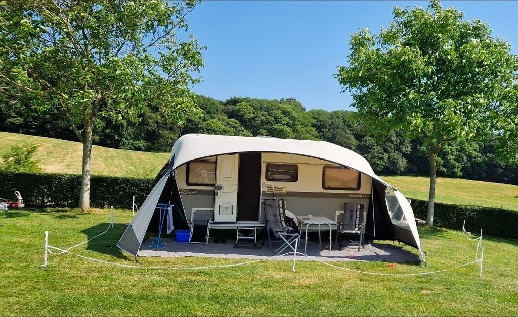 Unico Verona voortent  Avento Gran Turismo 470 TCB, Caravans en Kamperen, Voortenten en Luifels, Ophalen of Verzenden, Zo goed als nieuw
