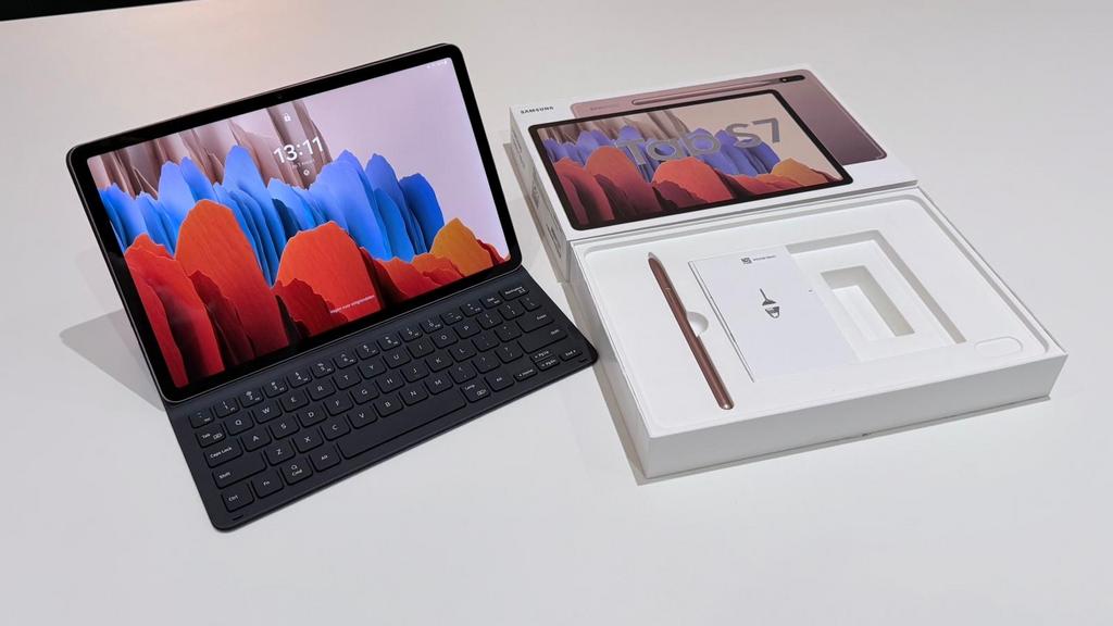 Samsung Galaxy Tab S7 - Mystic Bronze - zo goed als nieuw!, 11 inch, Gps, Ophalen of Verzenden, Zo goed als nieuw