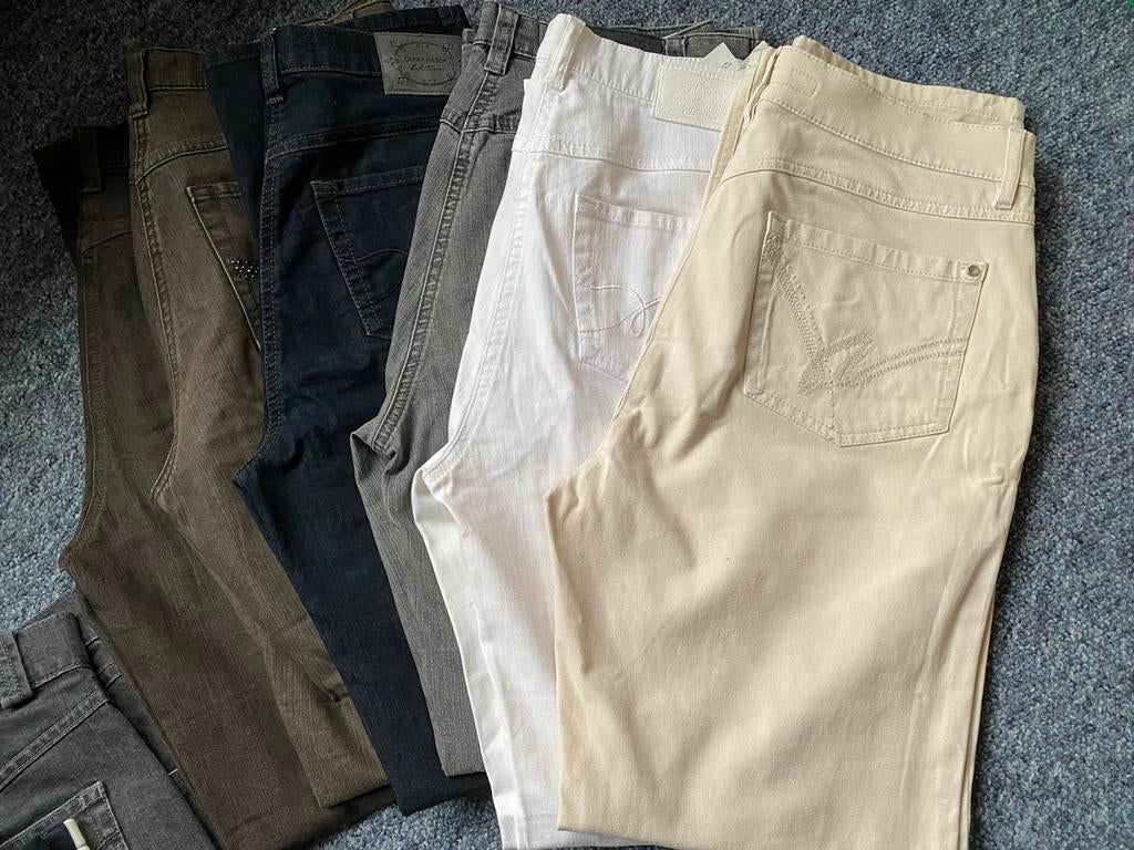10 Broeken mt 40 / 42 Gerry Weber, Zerres, Dreamstar, Geisha, Kleding | Dames, Overige kleuren, Maat 42/44 (L), Ophalen of Verzenden