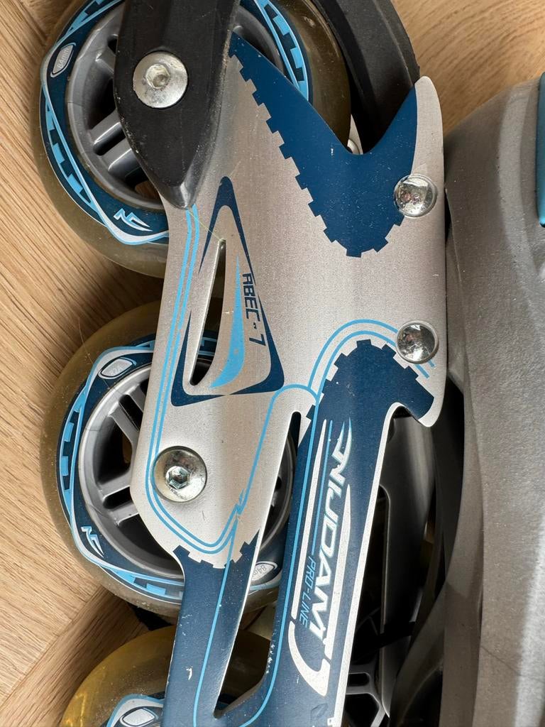 Nijdam skeelers proline maat 36-37, Kinderen, Zo goed als nieuw, Inline skates 4 wielen, Ophalen
