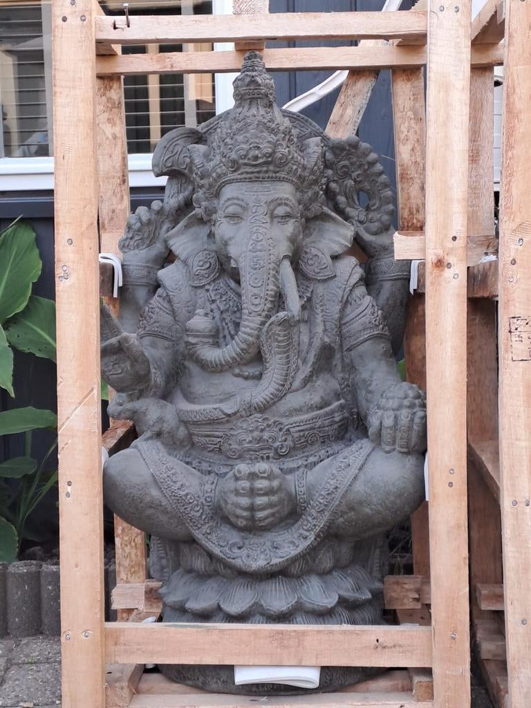 Ganesha 100cm!!, Tuin en Terras, Tuinbeelden, Nieuw, Beton, Ophalen