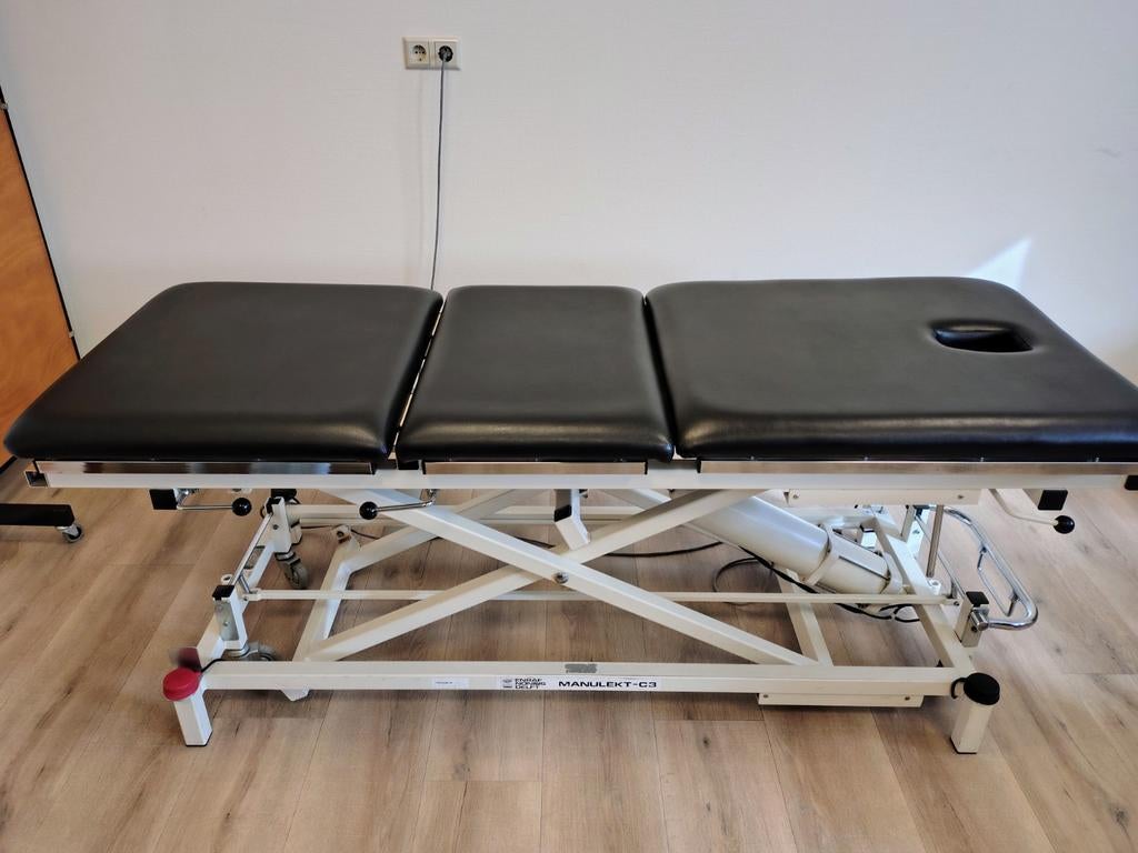 Enraf-Nonius Manulekt C3 Behandelbank | 3-delig | Topstaat!, Sport en Fitness, Gezondheidsproducten en Wellness, Ophalen, Zo goed als nieuw