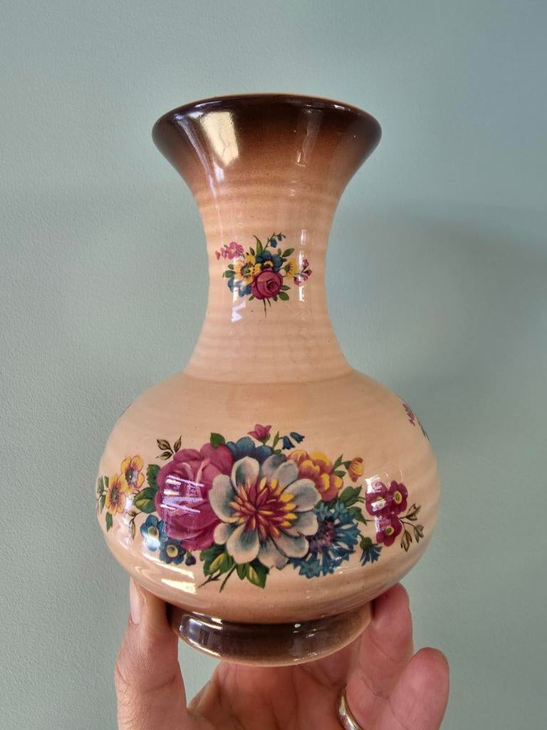 Vintage vaas Modica Keramiek Gouda Holland, Ophalen of Verzenden