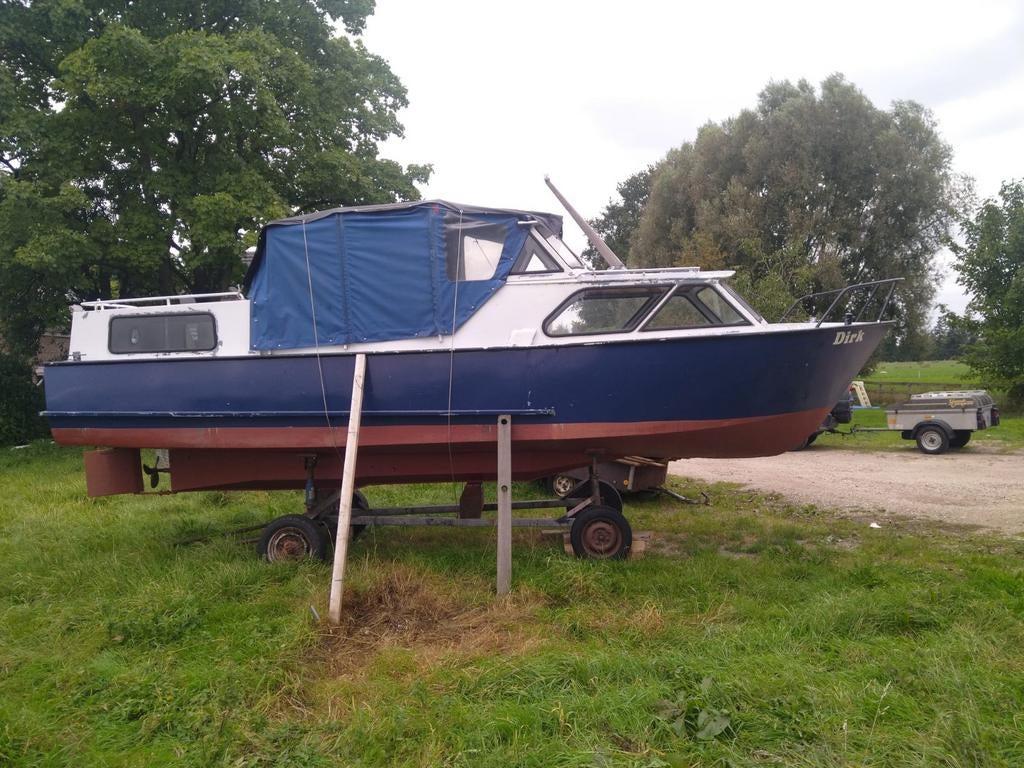 Stalen Kruiser met voornamelijk verfwerk, Ophalen, 10 tot 30 pk, Gebruikt, Staal