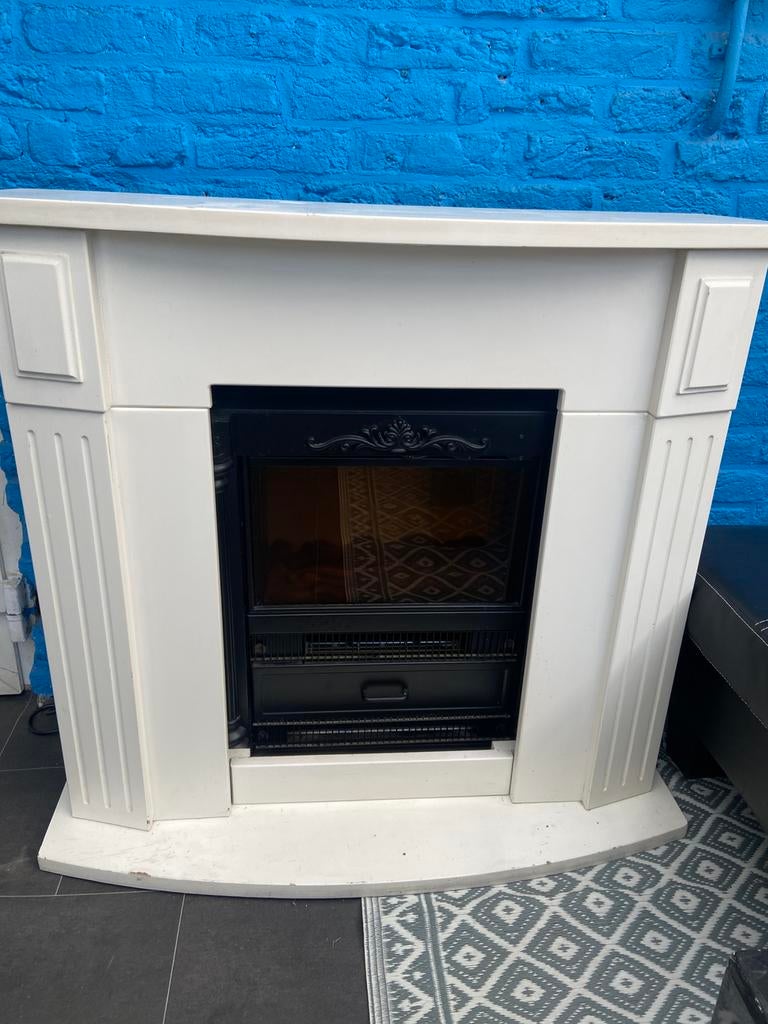 Elektrische kachel, Huis en Inrichting, Haarden, Ophalen of Verzenden, Gebruikt, Vrijstaande haard, Elektrische haard