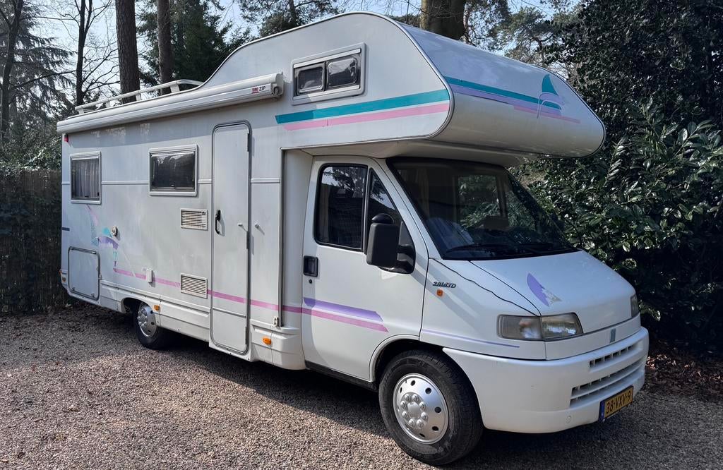 Nette camper Fiat Ducato Adriatik 660DU 2.8TDI, APK t/m 2027, Alkoof, Ringverwarming, Fiat, Dakluik