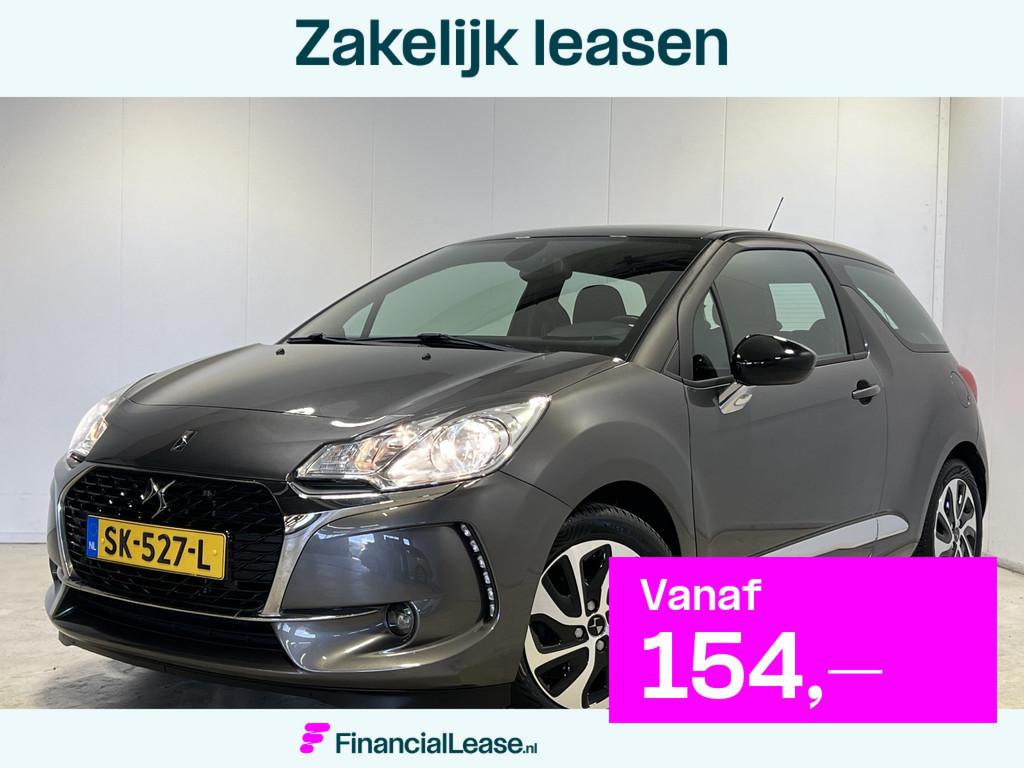 DS DS 3 1.2 PureTech So Chic | Navigatie | LM Velgen 16" | P, Voorwielaandrijving, Stof, Gebruikt, 1199 cc