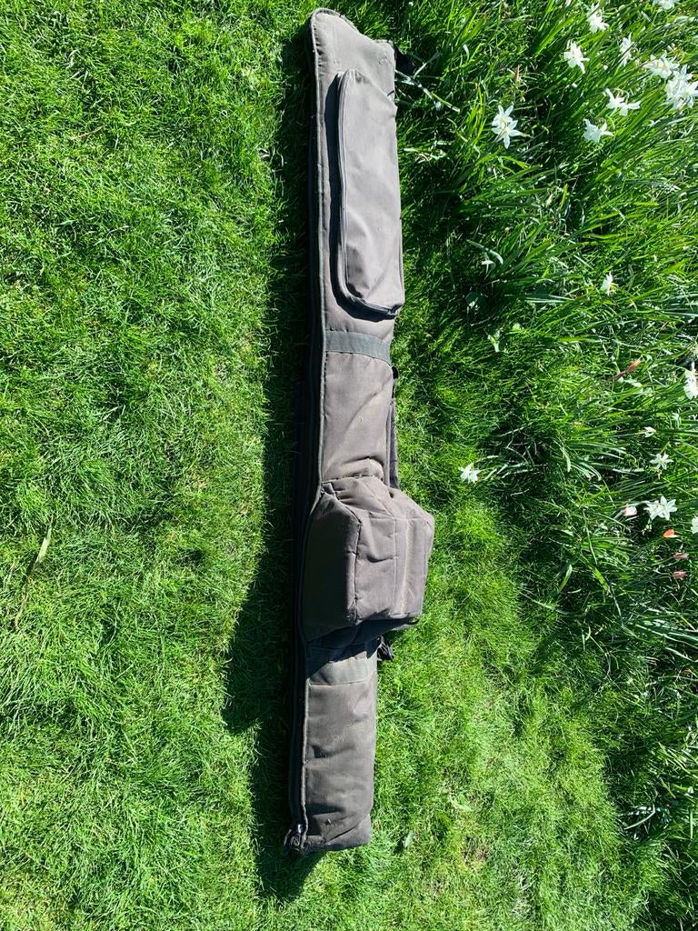 Hengels met molens en foudraal, Ophalen, Gebruikt, Werphengel