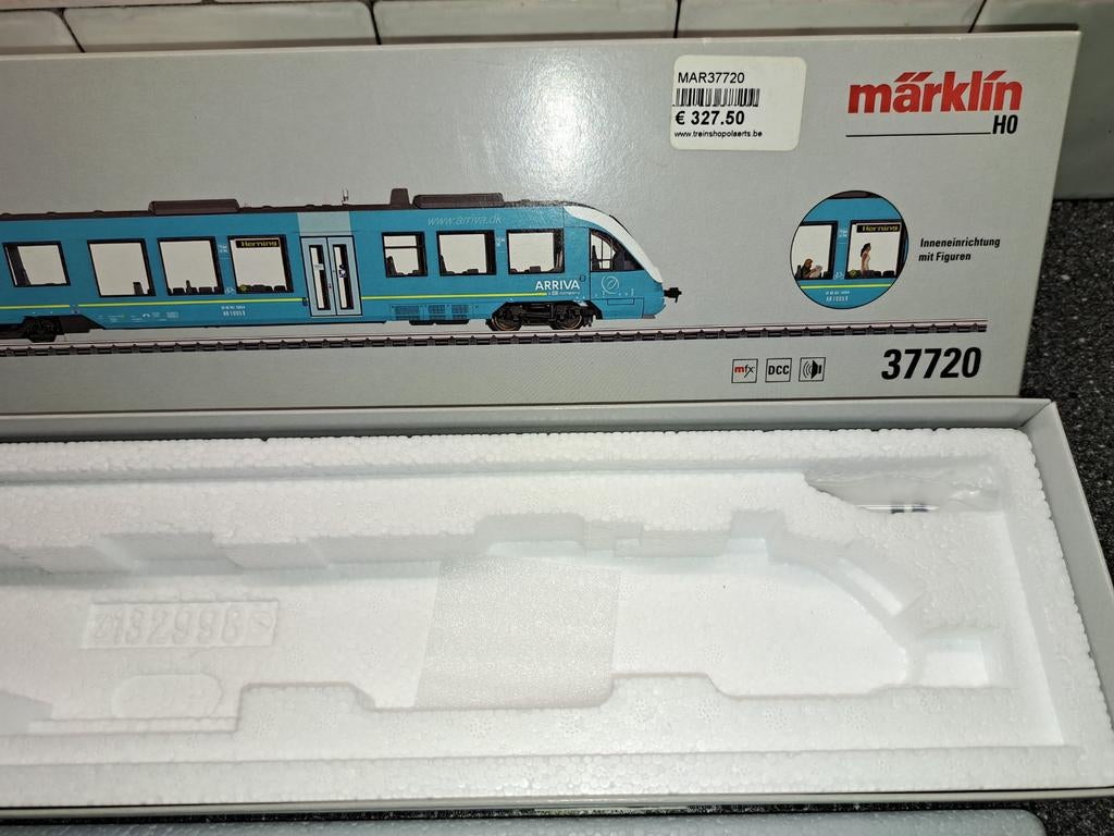 Marklin lege lok doos 37720, Hobby en Vrije tijd, Modeltreinen | H0, Wisselstroom, Locomotief, Ophalen of Verzenden, Zo goed als nieuw