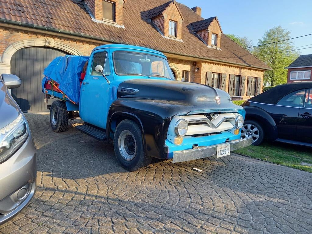 Ford F250 1955 flat bed, Particulier, Te koop