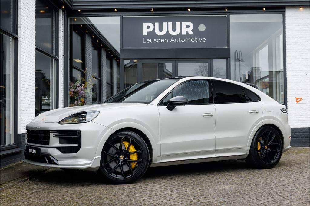 Porsche Cayenne Coupé 4.0 Turbo E-Hybrid Cashmere Beige Tec, Cayenne, Gebruikt, 4 stoelen, Overige brandstoffen
